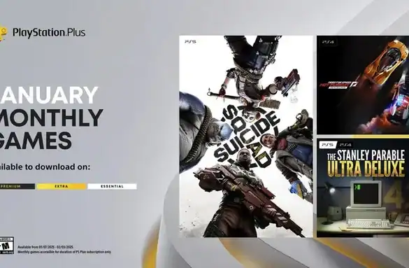 PlayStation Plus: Yanvar 2025 Oyunları Açıqlanıb