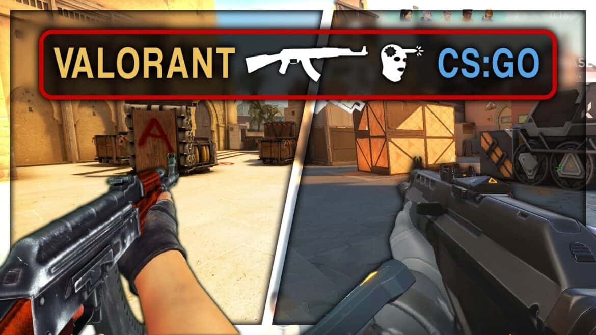 Counter-Strike vs VALORANT