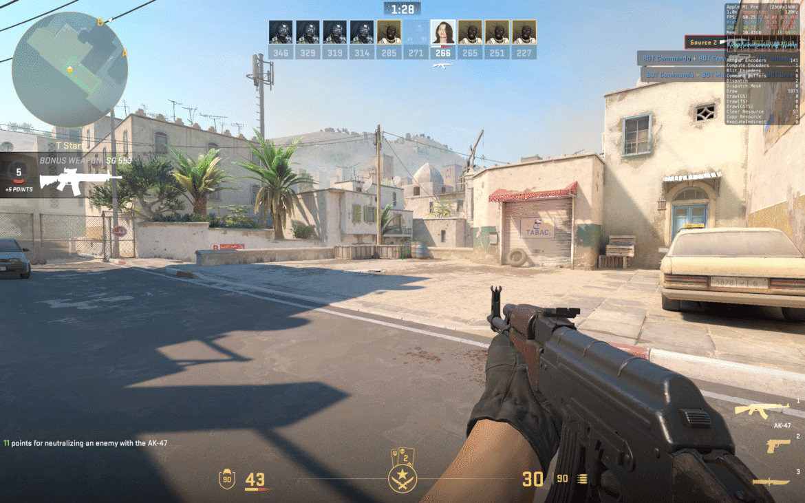 Counter-Strike 2 fps