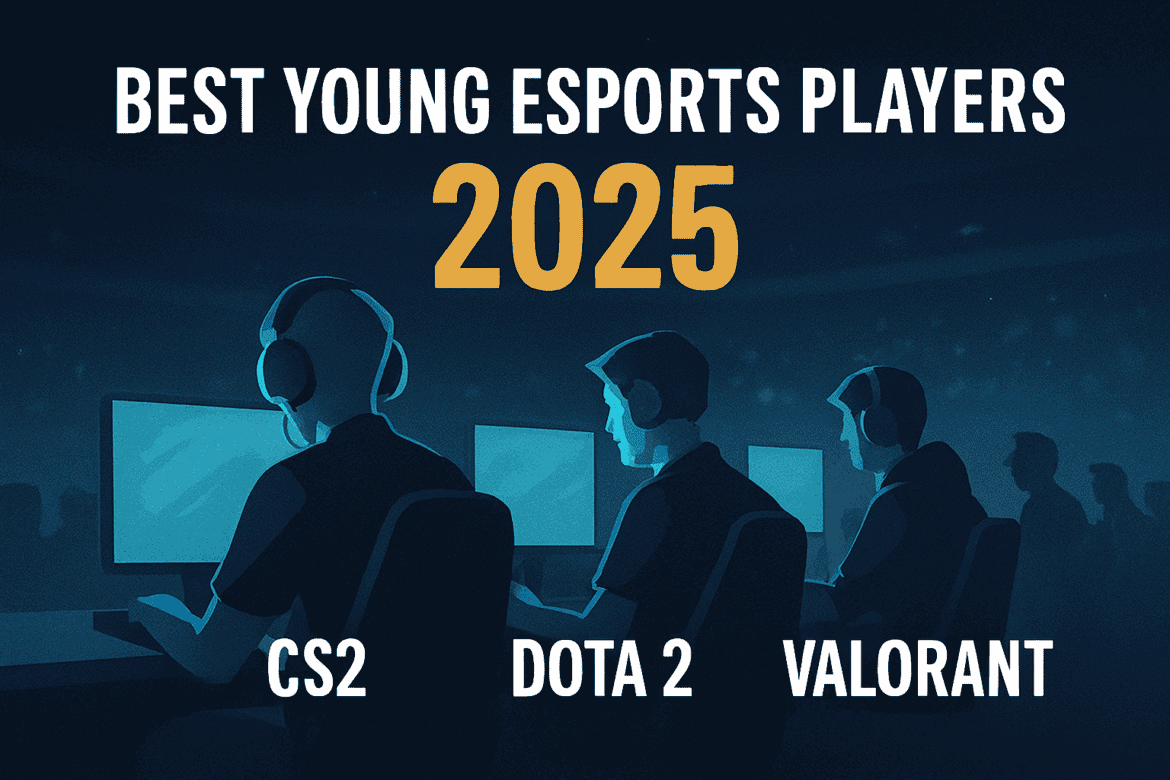 2025-ci ilin ən yaxşı gənc kiberidmançıları CS2, Dota 2, Valorant