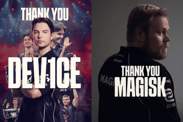 Astralis dev1ce və Magisk ilə vidalaşır: Beynəlxalq heyətə keçid anons edildi