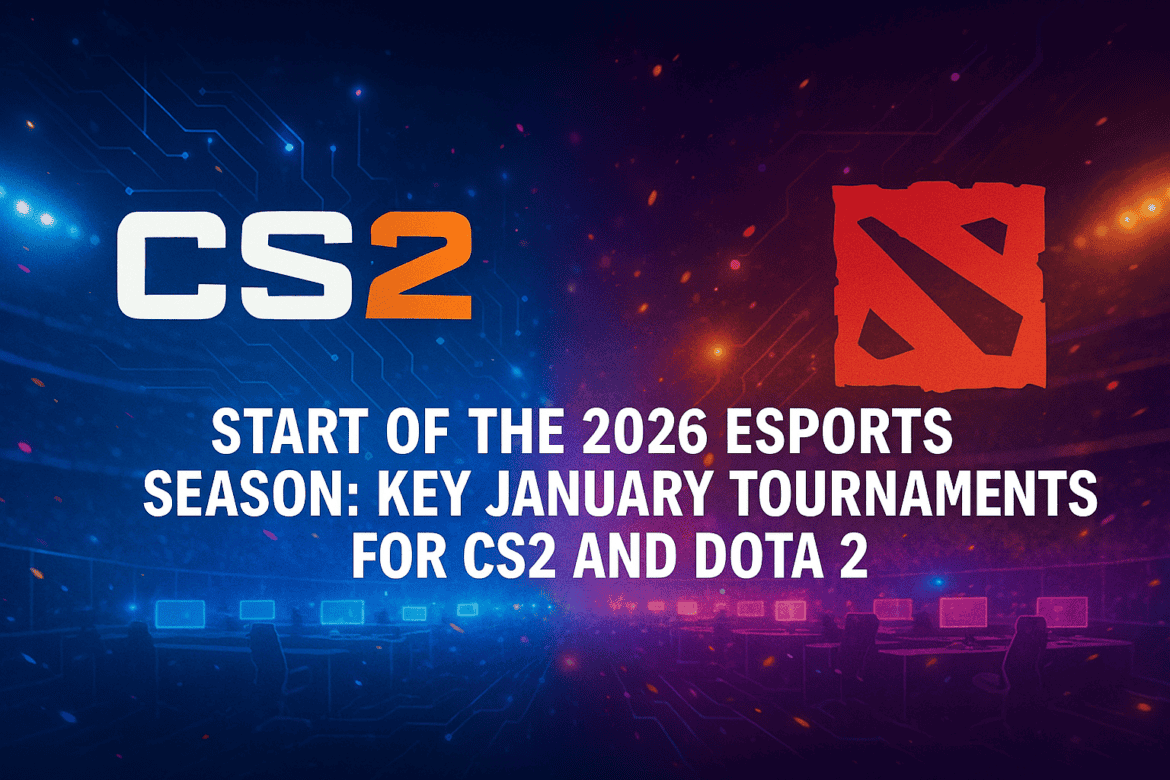 2026 kiberidman mövsümünün startı yanvarda CS2 və Dota 2 üzrə əsas turnirlər