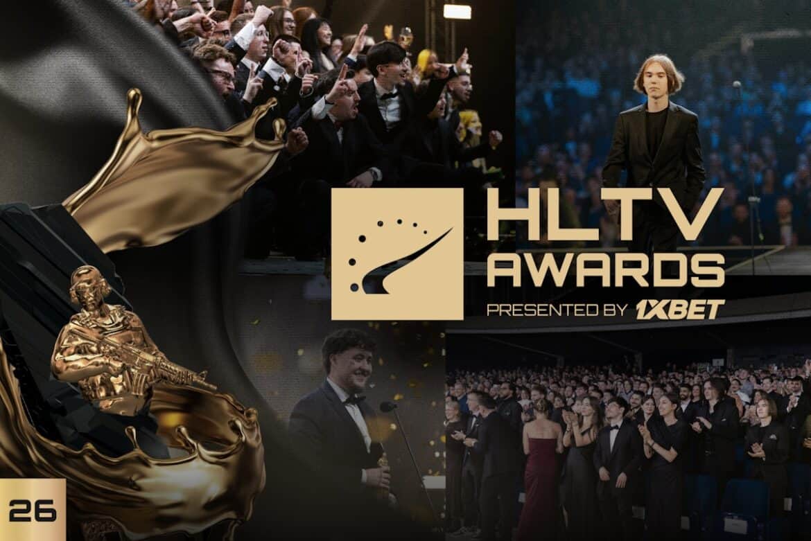 1xBet-in təşkilatçılığı ilə HLTV Awards 2026 mərasimi keçiriləcək