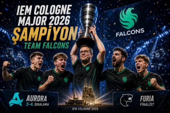 Intel Extreme Masters Cologne Major 2026 kiberturnirinin yekunları: Falcons-un ilk çempionluğu, m0NESY üçün MVP və karrigan amili