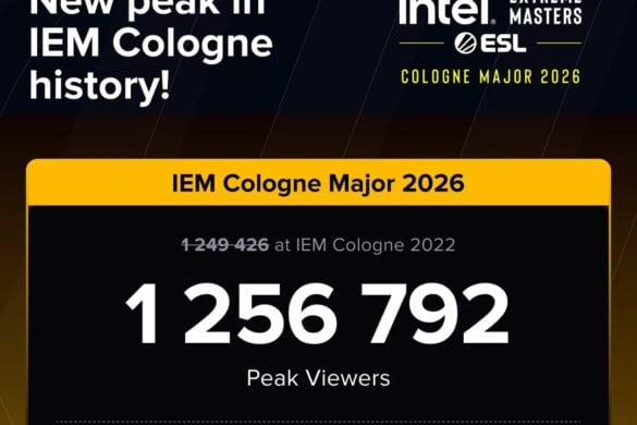 IEM Cologne Major 2026 turnirində yeni baxış rekordu qeydə alındı