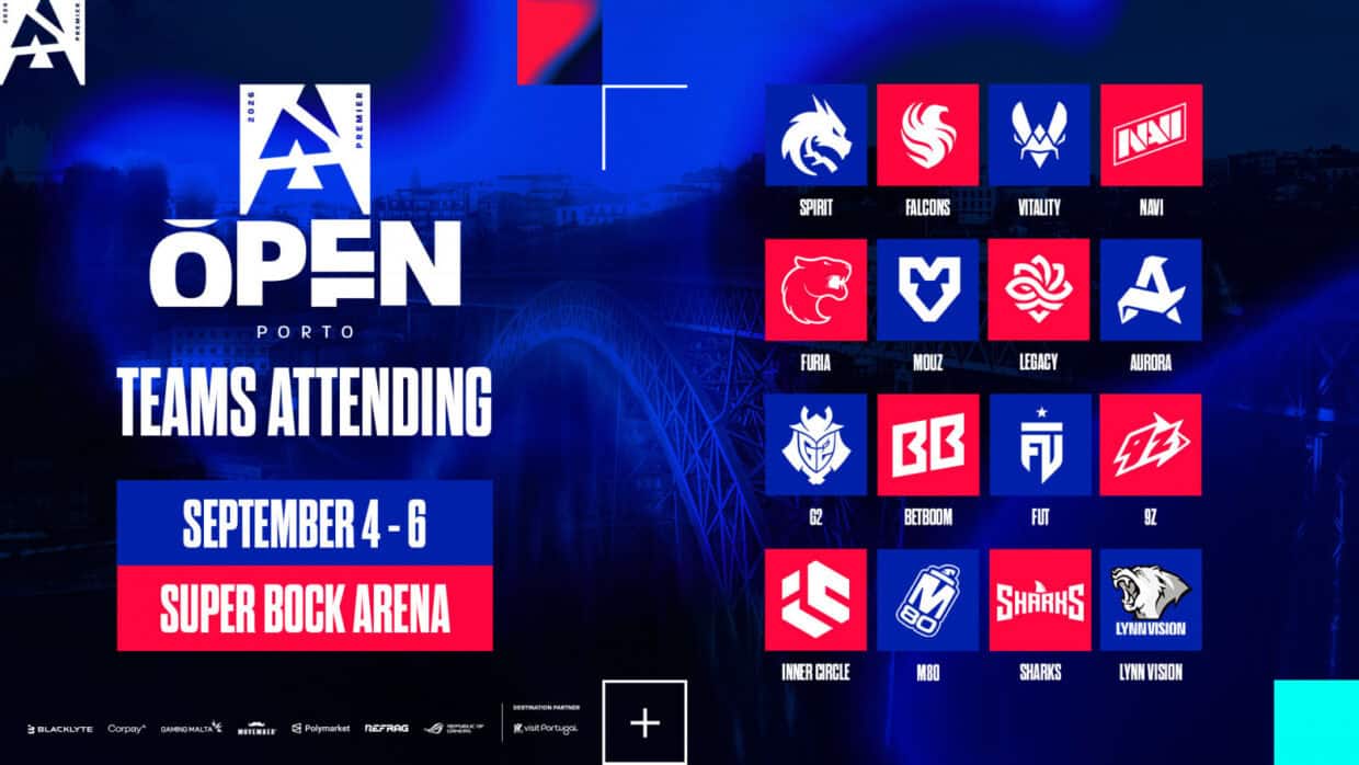 BLAST Premier Open Porto-nun Bütün İştirakçıları Məlum Oldu