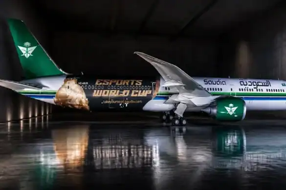 Saudia Airlines Esports World Cup Üslubunda Təyyarəsini Təqdim Etdi