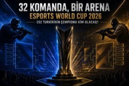 32 komanda, bir arena: Esports World Cup 2026 CS2 turnirinin çempionu kim olacaq?